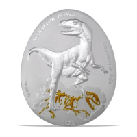 2023 Samoa 1oz .999 Silver Dinosaur Egg 2 Dollar Silver Coin (Series 11)