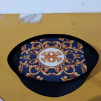 PECI,SONGKOK, KOPIAH AC BATIK01 tinggi 8 cm 5 hitam
