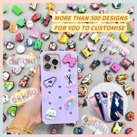 iPhone ONLY DIY Phone Casing Hole Phone Casing Silicone Anti-drop Phone Case Protective Case iPhone 