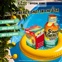 5-hour ENERGY Cool Mint Lemonade 4s Regular Strength Energy Shot | No.1 Energy Shot in USA | B-Vitam