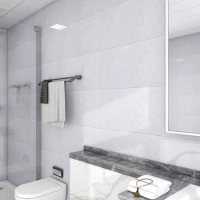 Bathroom Toilet Decoration wall panel, 3D Marble Tiles, Self Adhesive PVC Wall Stickers, Peel And Stick Wall Tiles Hot Sale