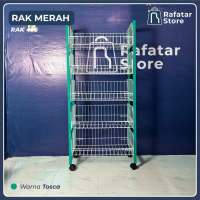 Rak 405 | Rak Troli Serbaguna Susun 5 | Rak Dagang | Rak Display | Rak Dapur | Rak Salon Pasti Promo