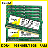 Wholesale 50Pcs DDR4 4GB 8GB 16GB 32GB Laptop Memories Ram 2133 2400 2666Mhz PC4 17000 19200 21300 25600 1.2V 260Pin Memory Ram
