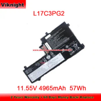 Battery L17C3PG2 For Lenovo Legion Y740 Y530 Y7000P Y530-15ICH-1060 Laptop Li-ion Rechargeable Battery Packs