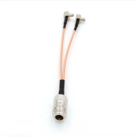 N Female to 2 TS9 Connector 4G LTE Antenna connector Splitter Combiner RF Coaxial Pigtail Cable 1Pcs for HUAWEI ZTE router modem