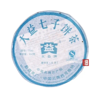 【茶韻】2007年大益7542-701青餅357g 普洱茶 茶葉禮盒(附茶樣10g.收藏盒x1.可提袋)
