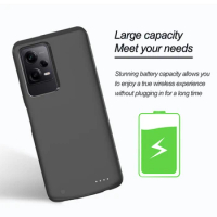 6800Mah Power Case For Xiaomi Redmi Note 12 Battery Charger Case Note 12 Pro + Plus Cover Power Bank Redmi Note12 Battery Case