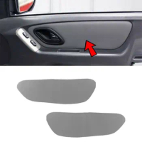 For Ford Escape 2001 2002 2003 2004 2005 2006 2007 Microfiber Leather Car Interior 2pcs Front Door Panel Armrest Cover Trim Gray