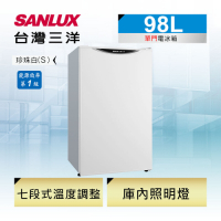 SANLUX台灣三洋 98L 1級定頻單門電冰箱 SR-C98A1