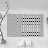 浴室防滑地墊衛生間洗澡淋浴間浴缸專用腳墊家用防摔鏤空隔水墊子