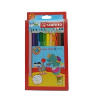 Stabilo Swans Jumbo Color Pencil Long 12 1877J / Long 18 1875J