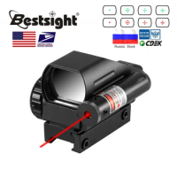 Reflex Sight Red Green Dot 4 Reticle Holographic Projected Dot Sight Scope Airgun sight Hunting Red 