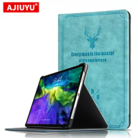 AJIUYU Case For iPad Pro 12.9 2020 Protective PU Leather Stand Cover For new iPad pro12.9 iPad 12.9" inch 2020 Protector case