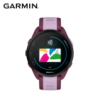 Garmin Forerunner 165 Music 智慧跑錶 (4色可選)-甜莓紫