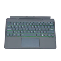Backlit Keyboard For Microsoft Surface Pro 8 Pro X Keyboard For Surface Pro 3/4/5/6/7 Surface Go 1/2/3 Tablet Keyboard