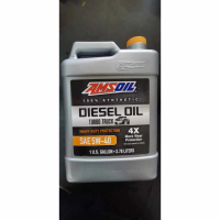 AMSOIL DIESEL OIL 5W-40 100% SYNTHETIC ORIGINAL 3.78L
