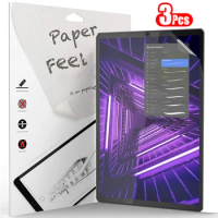 3Pcs Paper Feel Like Screen Protector for Lenovo tab M10 1st 2nd Pro 3rd Plus Gen M11 P12 Pro P11 No Glass