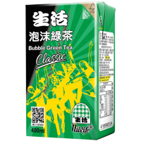 生活 泡沫綠茶(400mlx6入)