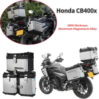For Honda CB400X Motoface Series Tailbox Side Box Motorcycle Rear Storage Box Storage Tool Box Storage Motorcycle Three Boxes