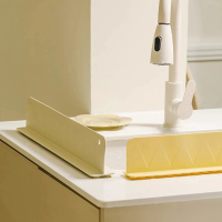 【tFriend】廚房水槽流理台 防潑水擋板 矽膠擋水板