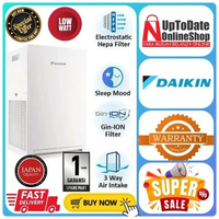 DAIKIN AIR PURIFIER MCQ-30ZVM7 MCQ30 ZVM7 MCQ30ZVM7 GI-ION FILTER TECHNOLOGY LOW WATT DAIKIN AIR PUR