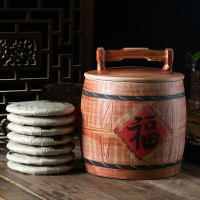 景德鎮陶瓷七子餅茶葉罐大號家用密封罐普洱茶罐散裝茶葉儲存罐
