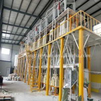 Newest high quality maize flour mill machine atta maida suji bran ,corn flour milling