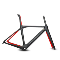 Rolling Stone Compass Road Carbon Frame W/handle Bar, Stem, Seat Post for Aero/Climbing 45cm 47 50 53cm