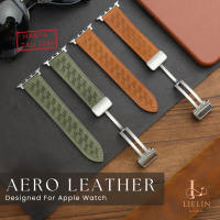 [TALI JAM] Aero Leather Strap for Apple Watch Ultra 3/2/1 49mm for iwatch Series 11 10 9 8 7 6 5 4 3
