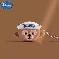 Disney Cute 3D Cartoon Duffy AirPods Pro Protective Case Apple Airpods 1/2/3 Generation Wireless Bluetooth Headphone Case Soft