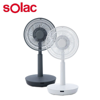 SOLAC 10吋DC微電腦直立式風扇 SFC-F06(灰/白 二色可選)