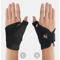 強強滾-【美國BRACOO奔酷】手腕大拇指進階包覆式護具 會呼吸的專業護具(TP32)