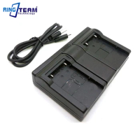 NB 6L NB-6L Dual USB Charger for Canon Power-shot Camera SD980 SD1200 SD1300 SD3500 SD4000 D10 S90 IS D30 S95 S120 IXUS 85 95 25
