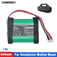 5000mAh PA23 7.4V Battery For Anker Soundcore Motion Boom Outdoor Bluetooth Speaker Model A3118 2S1P