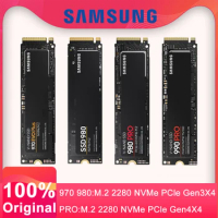 SAMSUNG SSD M.2 1TB 980 PRO 990 pro NVMe Internal Solid State Drive 970 EVO Plus Hard Disk 250GB HDD 500GB for Laptop Computer