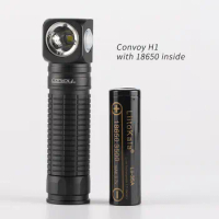 Convoy H1 XML2 219B 219C LH351D SST20 519A Multifunctional Flashlight Head Light,18650 flashlight ,torch, with 18650 battery