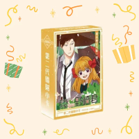 Bộ 55 thẻ Lomo holografic phong cách manga/manhwa, chủ đề hàng tháng: Girls’ Nozaki-kun, Seraph of t