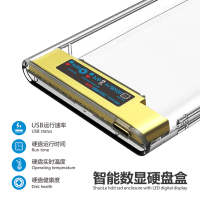[HOT] Kilang 2.5 Inci USB3.0 Penutup Gelongsor Gelongsor Tepi Bulat us SATA Keadaan Pepejal Port Siri SSD  Cakera Keras Mudah Alih Mekanikal