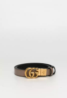 Gucci Gg Marmont Reversible Thin 腰帶