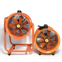 Electric Type High Velocity Industrial Exhaust Fan Blower with Handle 220V AC
