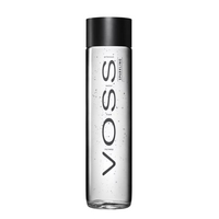 現貨免運【VOSS芙絲】挪威頂級氣泡礦泉水(800mlx12入)-時尚玻璃瓶 VOSS