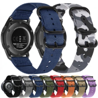 22mm Nylon Strap For Huawei Watch 4/3/GT4-3-2 Pro Samsung Galaxy Watch 3/Gear S3 Sports Loop Bracelet Belt Amazfit GTR4/GTS Band