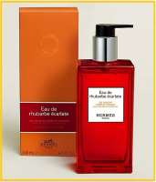 HERMES 愛馬仕血色大黃二合一沐浴洗髮露(玻璃樽) EAU DE RHUBARBE ECARLATE HAIR AND BODY SHOWER GEL 200ML