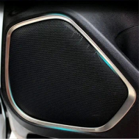 WELKINRY For Honda Fit Jazz GK 3rd Generation 2014-2020 Car Door Speaker Audio Amplifier Acoustic Sound Loudspeaker Ring Trim