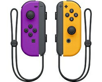 Nintendo Switch Joy-con(左右手套裝)黃色&amp;藍色/綠色&amp;粉紅/電光紅&amp;電光藍/橙&amp;紫 四色款