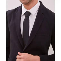 VALINO Dasi Formal Biru Polos Pria - V-DJCS12-M9