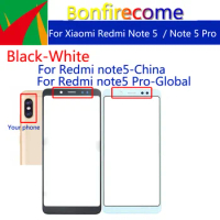 10pcs\lote For Xiaomi Redmi Note 5 Note5 Touch Screen Front Panel Glass Lens Outer Glass For Redmi Note 5 Pro\ Note5 Pro