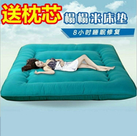 日式加厚榻榻米床墊雙人1.8m打地鋪睡墊可折疊1.5米床褥子1.2單人