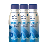 【百仕可PF+運動營養】能量蛋白飲 可可風味310mL_3入(動後飲用幫助肌肉生長 / BCAA /高蛋白)