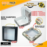 Box Hampers - Dus Packaging Baju - Kotak Kado - Souvenir - B100M